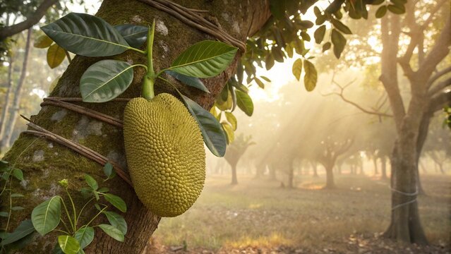 jackfruit on tree