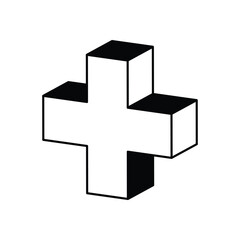 Obraz premium Medical Cross Vector icon