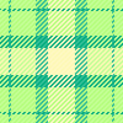 Vibrant pastel green and yellow plaid pattern.  Perfect for textile design, website backgrounds, or springthemed projects.  This cheerful, seamless texture evokes feelings of freshness and optimism.