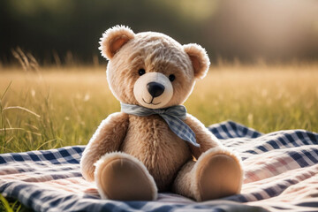 teddy bear sitting
