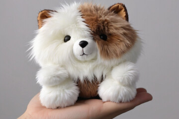 white pomeranian dog