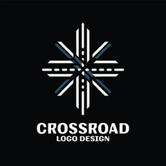 Crossroad Vector Logo Design