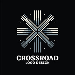 Crossroad Vector Logo Design