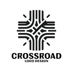 Crossroad Vector Logo Design