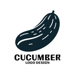 Cucumber Vector Logo Design