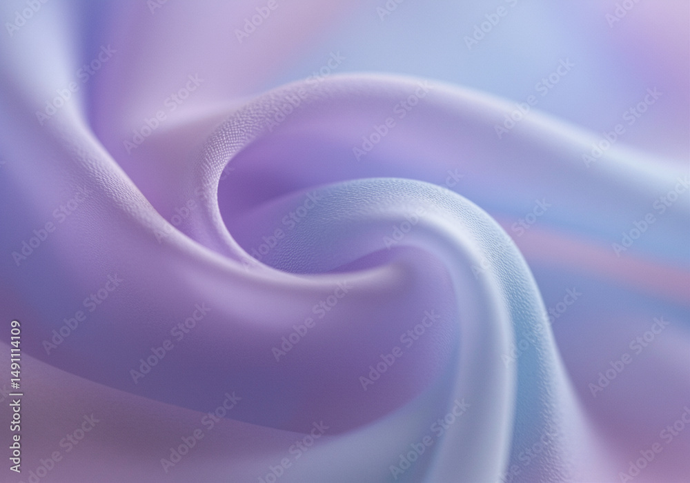 Poster fabric silk texture background with soft folds and delicate pastel colors creating smooth abstract s