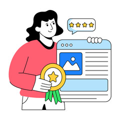 Vector design of web quality