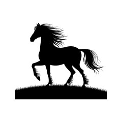 black horse head photo. running horse silhouette vector photo jpg png image, black horse .