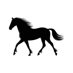 black horse head photo. standing horse silhouette vector photo jpg png image, black horse .