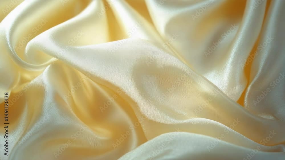 Aufkleber A close-up shot of white fabric with intricate texture and patterns