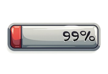 Loading Bar Stuck at 99% Sticker