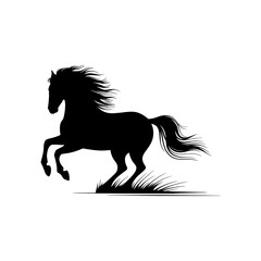 black horse head photo. running horse silhouette vector photo jpg png image, black horse .