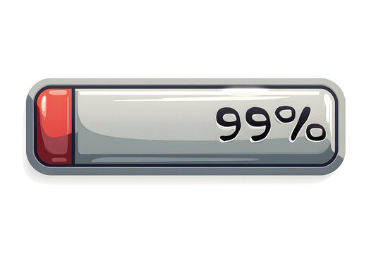 Loading Bar Stuck at 99% Sticker