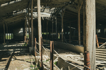 old abandoned factory