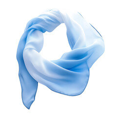 Elegant Cooling Bandana with a Soft High Tech Fabric Isolated on Transparent Background