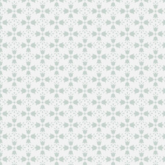 Delicate Floral Trifold Brochure Pattern