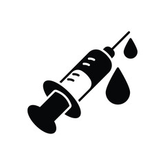 Syringe Vector icon