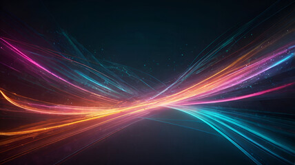 3D Light Flow Gradient.