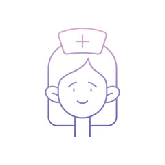Nurse Vector icon