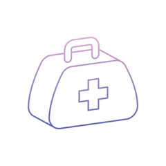 Medical Bag Vector icon