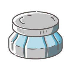 metal icon, metal vector illustration-simple illustration of metal, perfect for metal logos and icons