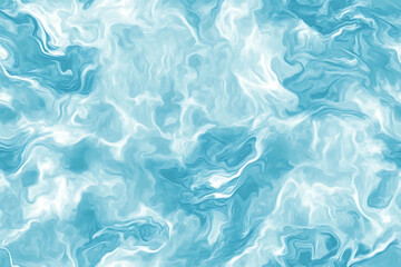 Abstract light blue and white watercolor background with swirling patterns and smooth transitions