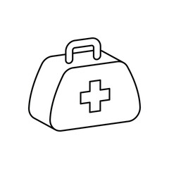 Medical Bag Vector icon