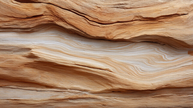 The detailed pattern and texture of petrified wood is revealed through the light colored s creating an interesting geological background from nature's wonder.