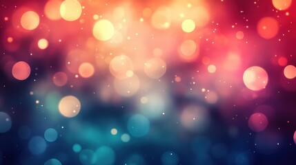 Obraz premium Abstract Colorful Background with Soft Bokeh Lights and Textures