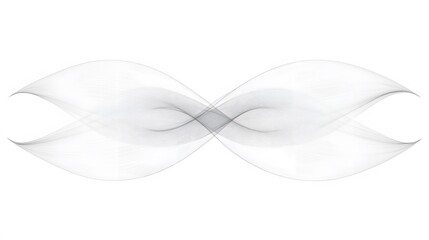 Fototapeta premium Abstract Gray Wave Lines Elegant Design Background