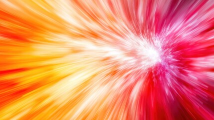 Fototapeta premium Bright Abstract Background with Dynamic Colorful Light Burst Effect