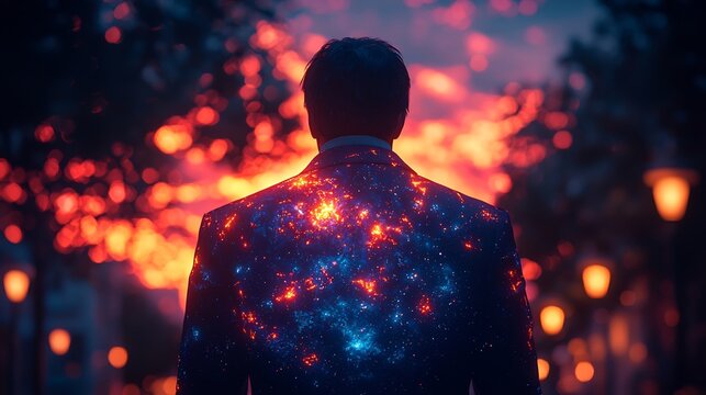 Vintage fashion reborn Future Dusk charm integrating retro silhouettes and AI crafted prints that blend nostalgia with forward thinking aesthetics Perfect for collectors of timeless style