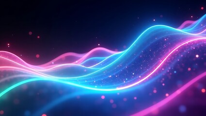 High quality Professional Abstract neon waves glowing energy flow stock image image
