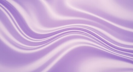 Obraz premium Smooth Purple Fabric Flowing in Gentle Waves Texture