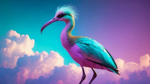 A seldom seen bird