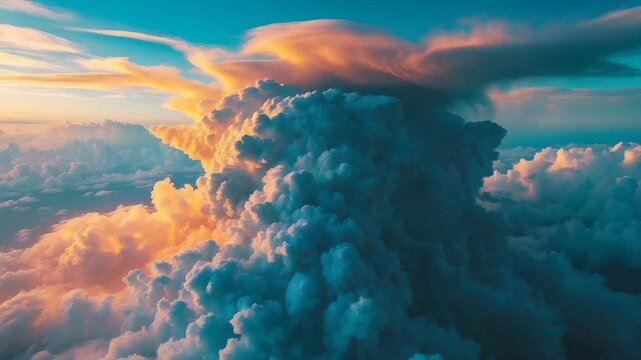 Sky-high view of Raincloud