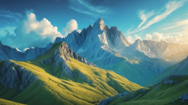 A videograph of the Mountains. An exceptional and awe-inspiring portrayal of nature.