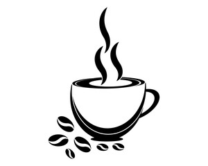 Fototapeta premium Hot Coffee Mug with morning mood