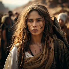 Ethereal Anguish: The Paradox of Beauty Concealing Ancient Shadows