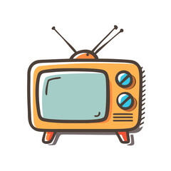 retro tv xxl icon, retro tv xxl vector illustration-simple illustration of retro tv xxl, perfect for retro tv xxl logos and icons