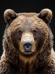 Brown bear portrait