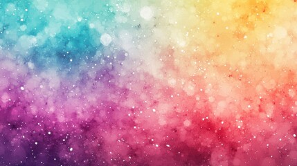 Vibrant Colorful Abstract Background with Soft Bokeh Effect