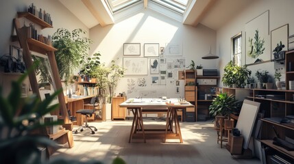 Obraz premium Bright, airy art with natural light.
