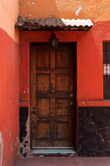 puerta, arquitectura, entrada, casa, madera, edificio, viejo, muro, antiguas, puerta, antique, casa, cristaleras