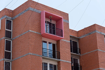 edificio, arquitectura, casa, cristaleras, ciudad, ladrillo, viejo, cristaleras, fachada, urbana, casa, apartamento