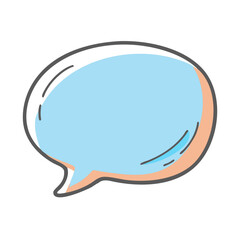 speech bubble icon, speech bubble vector illustration-simple illustration of speech bubble, perfect for speech bubble logos and icons