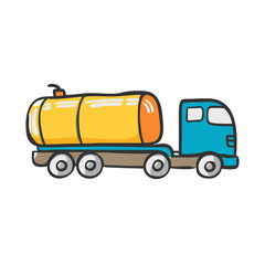 tanker truck logo icon, tanker truck logo vector illustration-simple illustration of tanker truck logo, perfect for tanker truck logo logos and icons