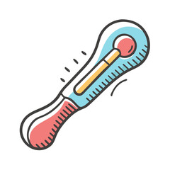 thermometer icon, thermometer vector illustration-simple illustration of thermometer, perfect for thermometer logos and icons