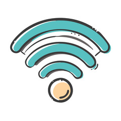 wi fi icon, wi fi vector illustration-simple illustration of wi fi, perfect for wi fi logos and icons