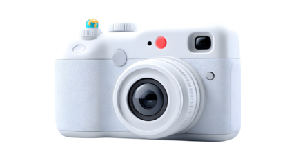 Compact Digital Camera with Modern Design and Global Icon